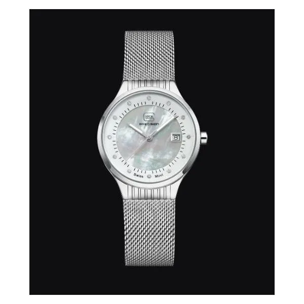 Stainless Steel GLOCK Watch With Red Accents And A Black Silicone Band Mitchell's Jewelry Norman, OK