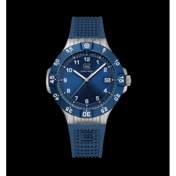 Blue Face Watch By Glock Mitchell's Jewelry Norman, OK