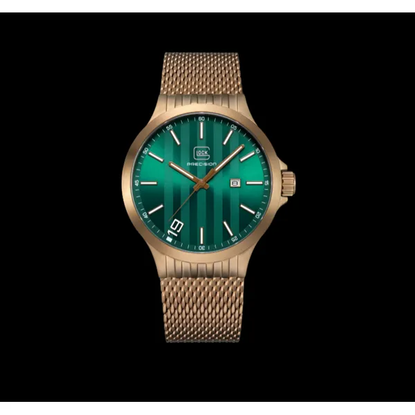 Coyote Tone Green Face Glock Watch Mitchell's Jewelry Norman, OK