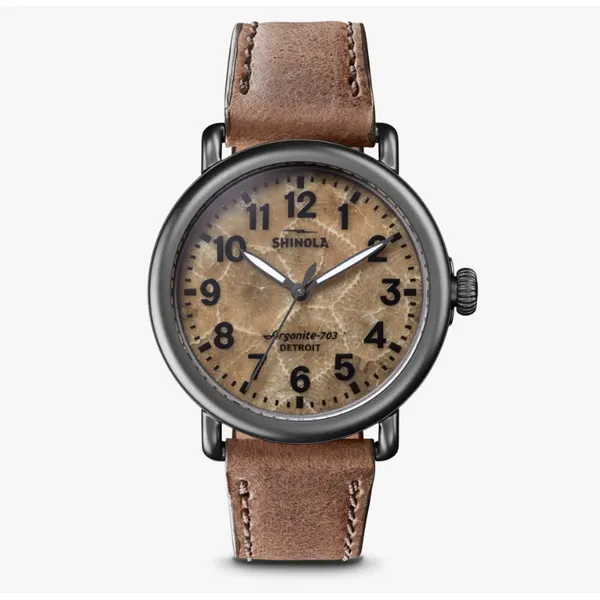 Petoskey Stone Watch By Shinola Mitchell's Jewelry Norman, OK