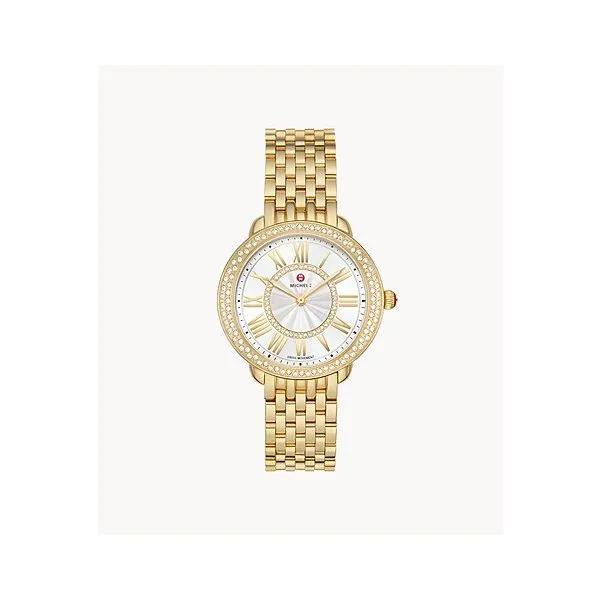 Michele serein diamond watch top