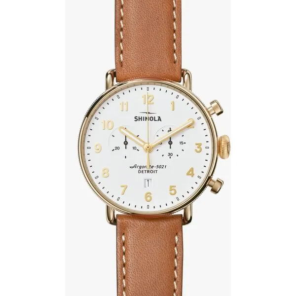 The Canfield Chrono Watch by Shinola Mitchell's Jewelry Norman, OK