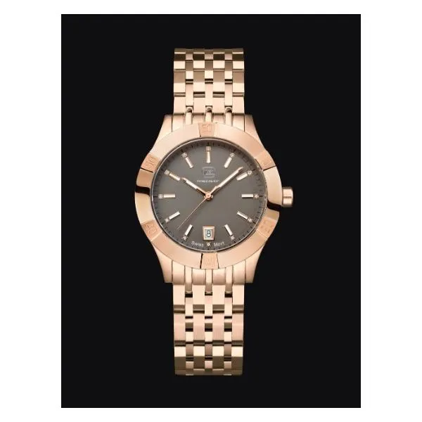 Rose-Toned Stainless Steel Watch With Gray Dial by GLOCK Mitchell's Jewelry Norman, OK