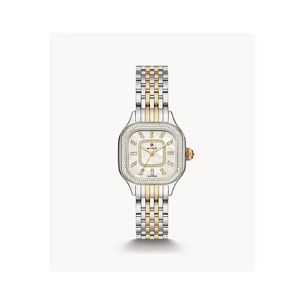 Meggie Stainless Two Toned Diamond Watch by Michele Mitchell's Jewelry Norman, OK