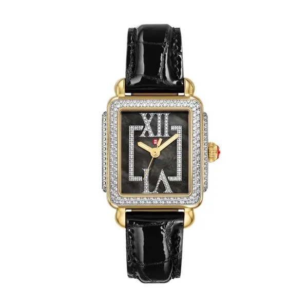 Grey Mother Of Pearl And Diamond Watch By Michele Mitchell's Jewelry Norman, OK