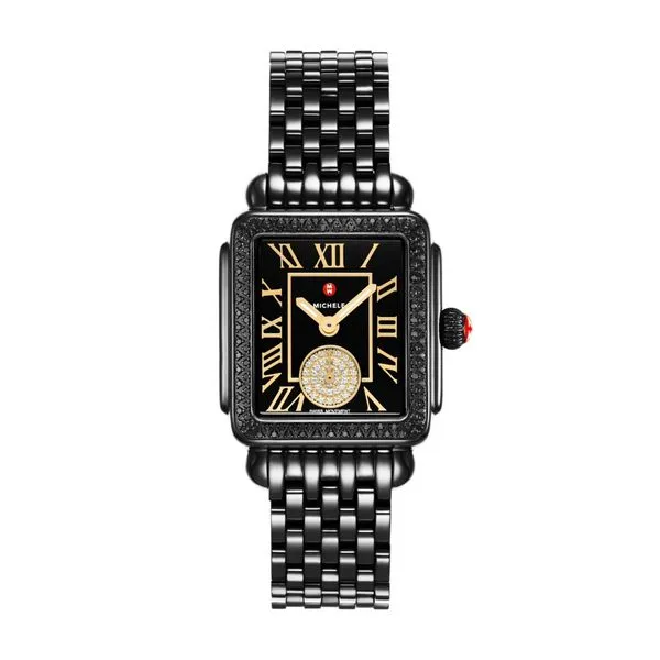 Black Ceramic And Diamond Watch By Michele Mitchell's Jewelry Norman, OK