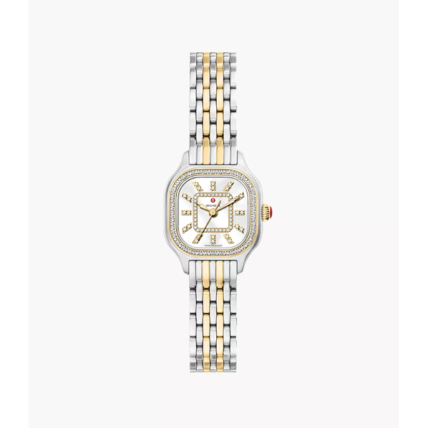 Meggie Mini Diamond Two-Tone 18K Gold-Plated Stainless Steel Watch Mitchell's Jewelry Norman, OK
