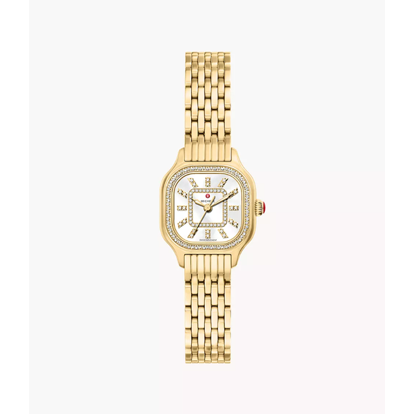 Meggie Mini Diamond 18K Gold-Plated Stainless Steel Watch Mitchell's Jewelry Norman, OK