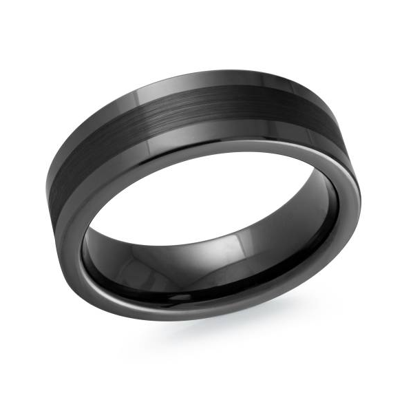 Black Tungsten Band Mitchell's Jewelry Norman, OK