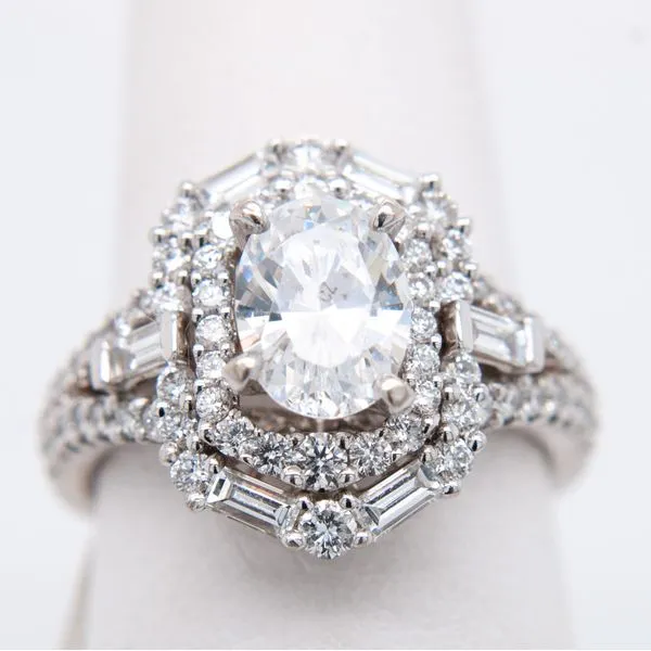 Ashi  14k White Gold Diamond EngagementRring Molinelli's Jewelers Pocatello, ID