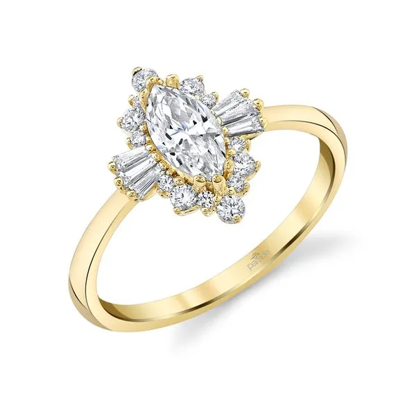 Elegant Lady's Yellow 14 Karat Engagement Ring Molinelli's Jewelers Pocatello, ID