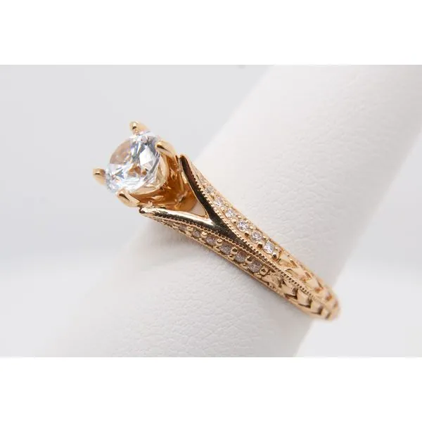 Engagement Ring cz Image 2 Molinelli's Jewelers Pocatello, ID