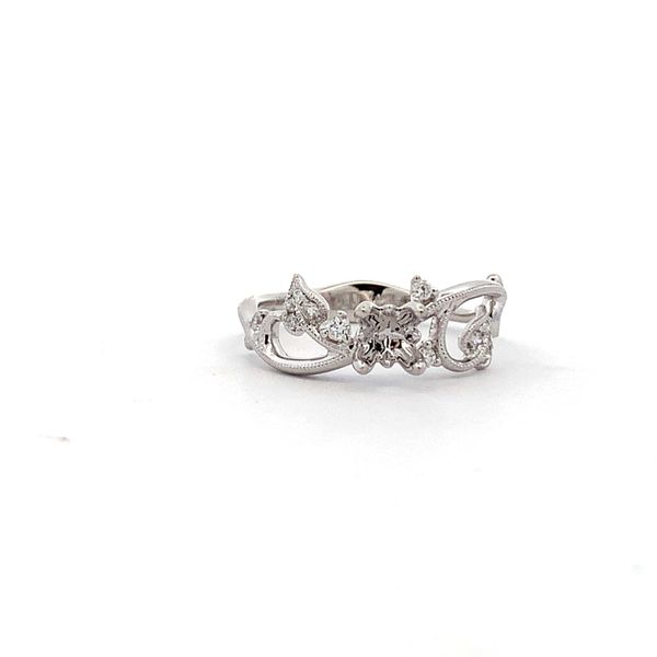 Elegant White Gold CZ Engagement Ring - Timeless Beauty Molinelli's Jewelers Pocatello, ID