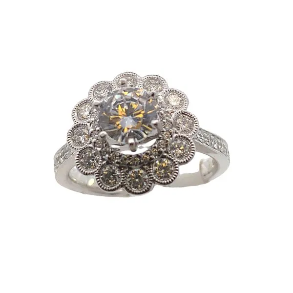 Engagement Ring cz Image 2 Molinelli's Jewelers Pocatello, ID