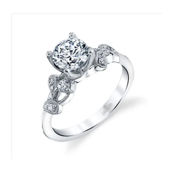 18k White Gold Diamond Parade Design Wed Band Molinelli's Jewelers Pocatello, ID