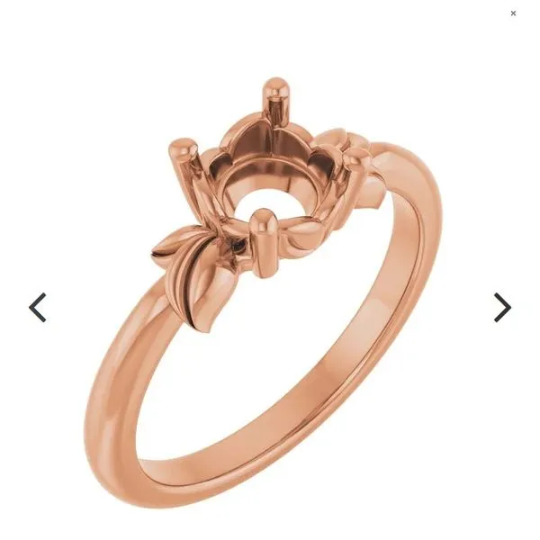 14K Rosé Diamond Wedding Bands Molinelli's Jewelers Pocatello, ID