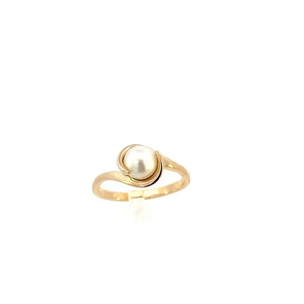 10k white gold pearl ring Molinelli's Jewelers Pocatello, ID