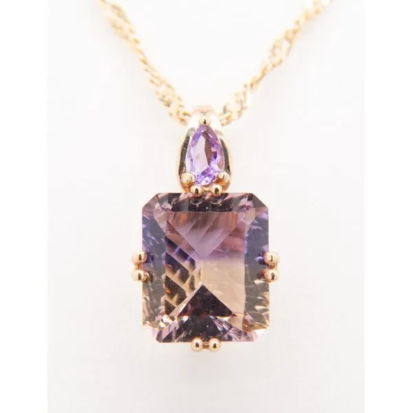 14K Yellow Gold Ametrine Pendant Molinelli's Jewelers Pocatello, ID