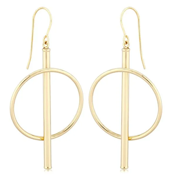Lady's Yellow 14 Karat Drop Earrings Molinelli's Jewelers Pocatello, ID