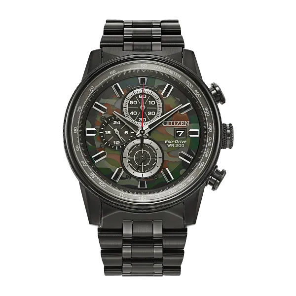 Citizen Nighthawk (Camo), Stainless Steel  Watch Molinelli's Jewelers Pocatello, ID