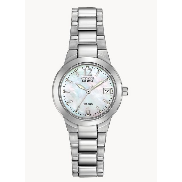 Ladies Chandler Citizen Eco Drive Wr100 Ss Brac Mop Face Molinelli's Jewelers Pocatello, ID