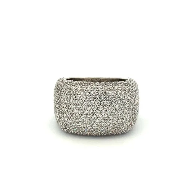 Sterling Silver Pave CZ Ring - 5.25 CTTW - Sparkling Elegance Molinelli's Jewelers Pocatello, ID