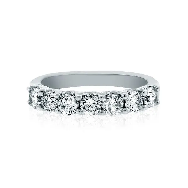 Diamond Wedding Band With 7  Of .25Ct Round Diamonds Mollys Jewelers Brooklyn, NY