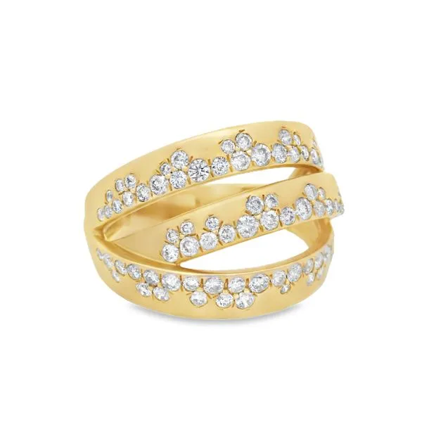 FloraWrap Yellow Gold Diamond Ring – 0.86ct Image 2 Mollys Jewelers Brooklyn, NY