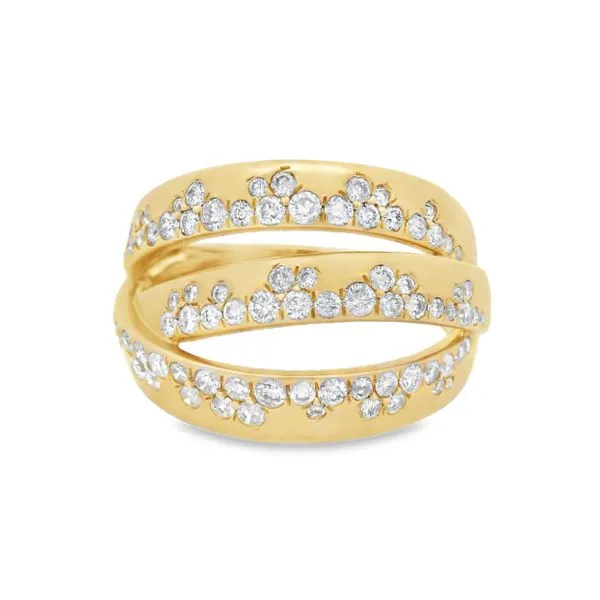 FloraWrap Yellow Gold Diamond Ring – 0.86ct Mollys Jewelers Brooklyn, NY