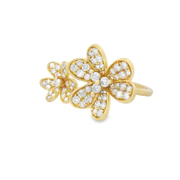 BloomDuo 14K Yellow Gold Diamond Ring – 1.06 CTW Image 2 Mollys Jewelers Brooklyn, NY