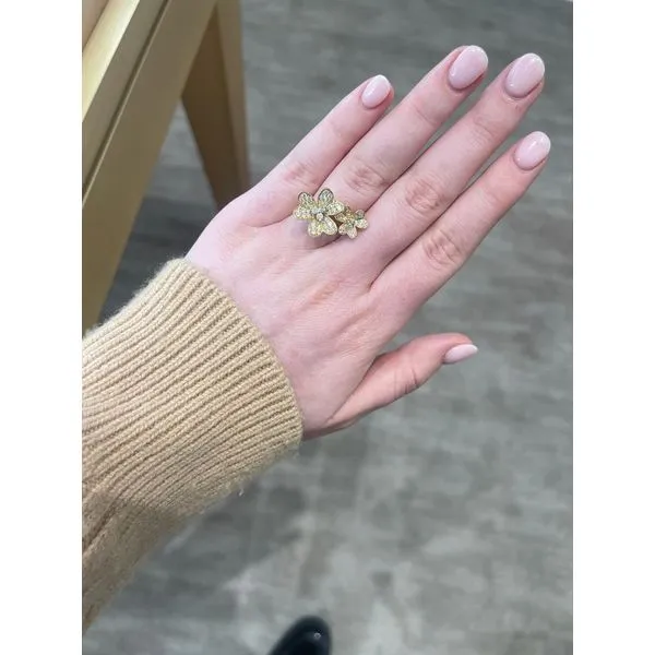 BloomDuo 14K Yellow Gold Diamond Ring – 1.06 CTW Image 3 Mollys Jewelers Brooklyn, NY