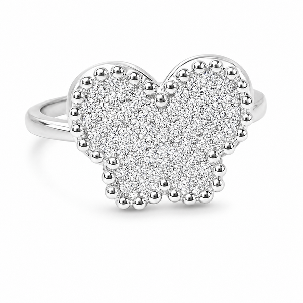 White Gold Butterfly Diamond Ring – Dainty 0.44ct Sparkle Mollys Jewelers Brooklyn, NY