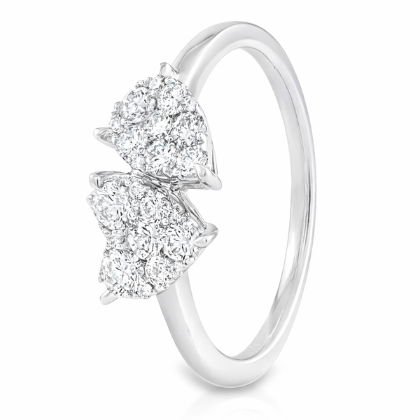HeartGlow 14K White Gold Diamond Ring – 0.67 CTW Mollys Jewelers Brooklyn, NY