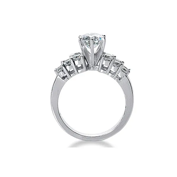 Engagement Ring, Center Stone Not Included Image 2 Mollys Jewelers Brooklyn, NY