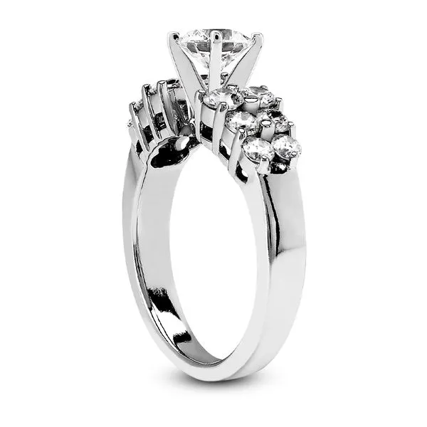 Engagement Ring, Center Stone Not Included Image 3 Mollys Jewelers Brooklyn, NY