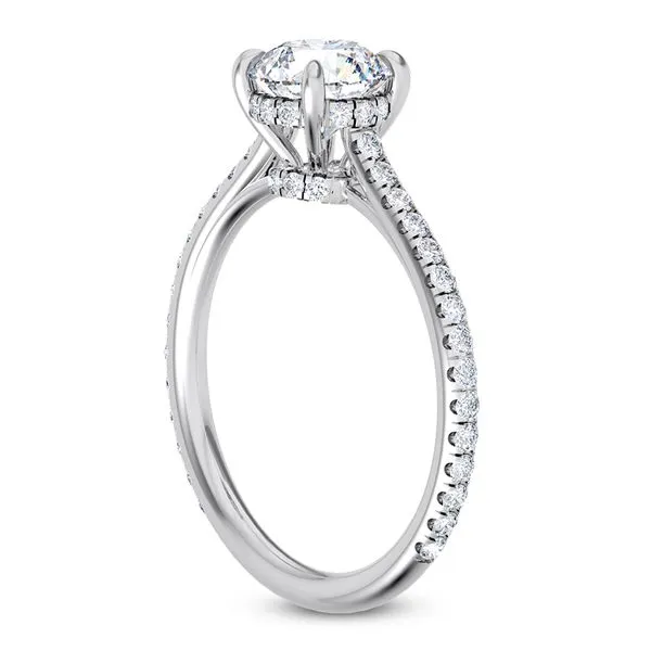 Engagement Ring, Center Stone Not Included Image 3 Mollys Jewelers Brooklyn, NY