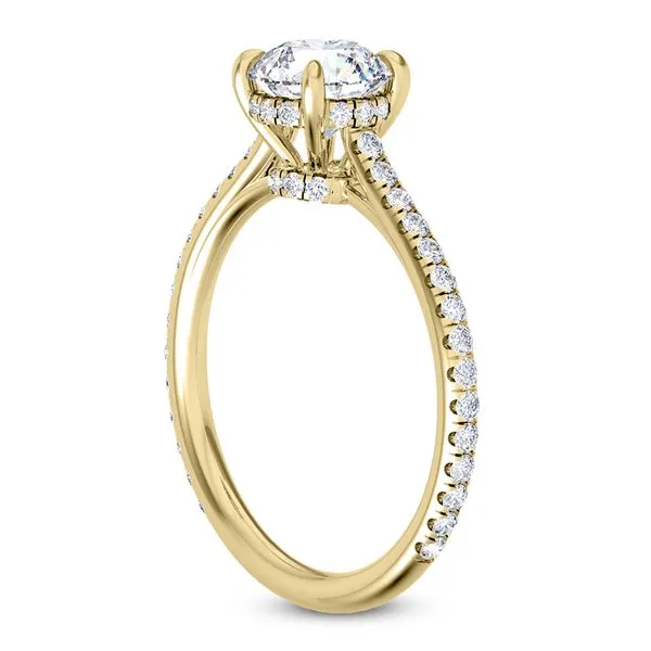 Engagement Ring, Center Stone Not Included Image 2 Mollys Jewelers Brooklyn, NY