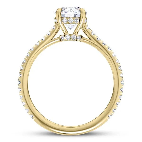 Engagement Ring, Center Stone Not Included Image 3 Mollys Jewelers Brooklyn, NY