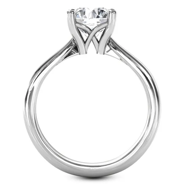 Engagement Ring, Center Stone Not Included Image 3 Mollys Jewelers Brooklyn, NY