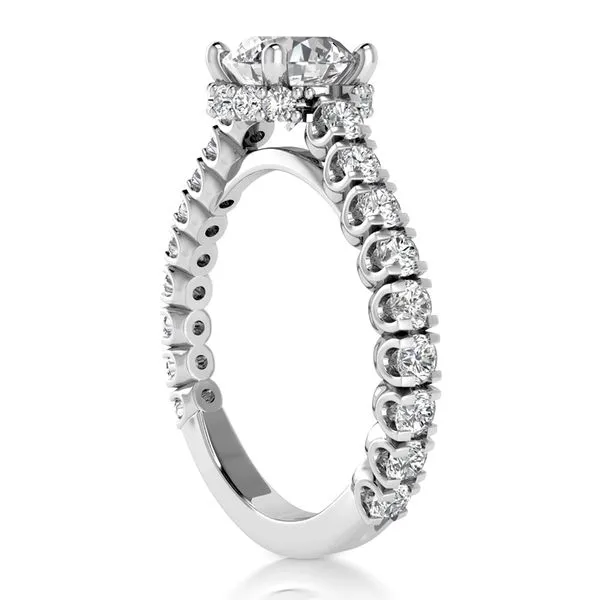 Engagement Ring, Center Stone Not Included Image 3 Mollys Jewelers Brooklyn, NY