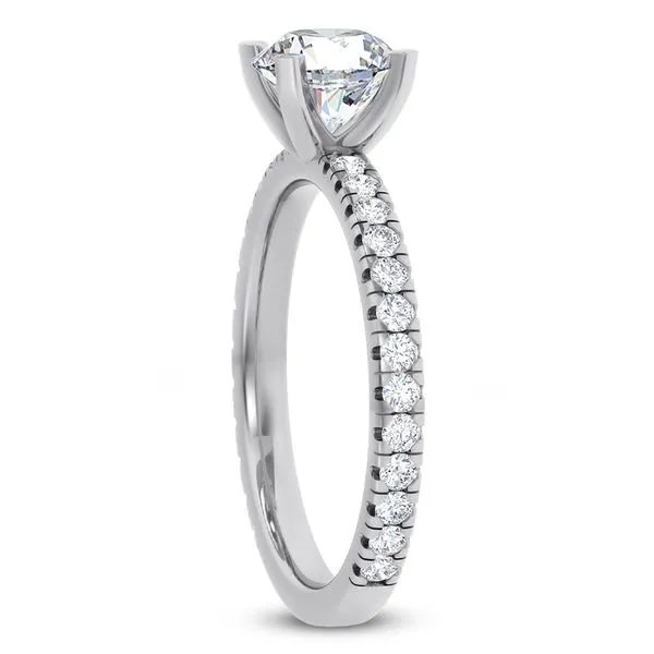 Engagement Ring, Center Stone Not Included Image 2 Mollys Jewelers Brooklyn, NY