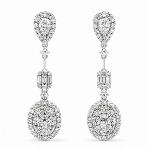 Diamond Earring Mollys Jewelers Brooklyn, NY