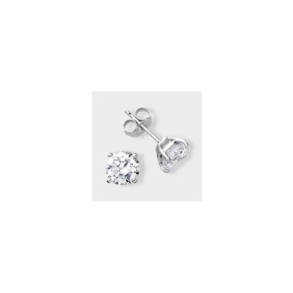 Diamond Earring Image 2 Mollys Jewelers Brooklyn, NY