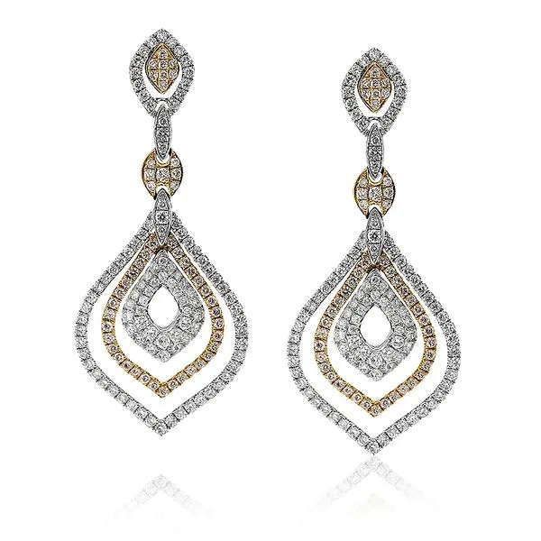 Diamond Earring Image 2 Mollys Jewelers Brooklyn, NY