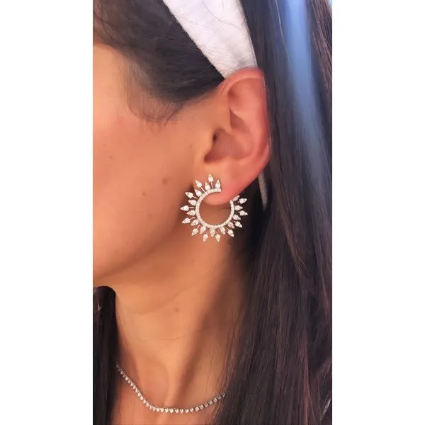 Diamond Earring Mollys Jewelers Brooklyn, NY