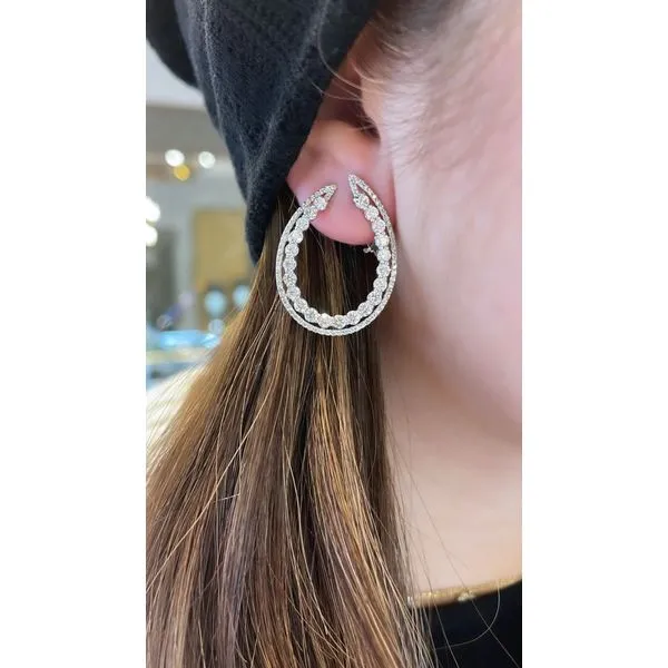 Diamond Earring Mollys Jewelers Brooklyn, NY