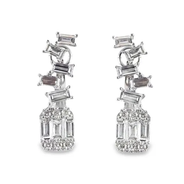 Diamond Earring Mollys Jewelers Brooklyn, NY