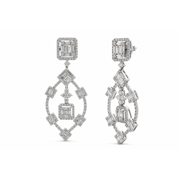 Diamond Earring Mollys Jewelers Brooklyn, NY