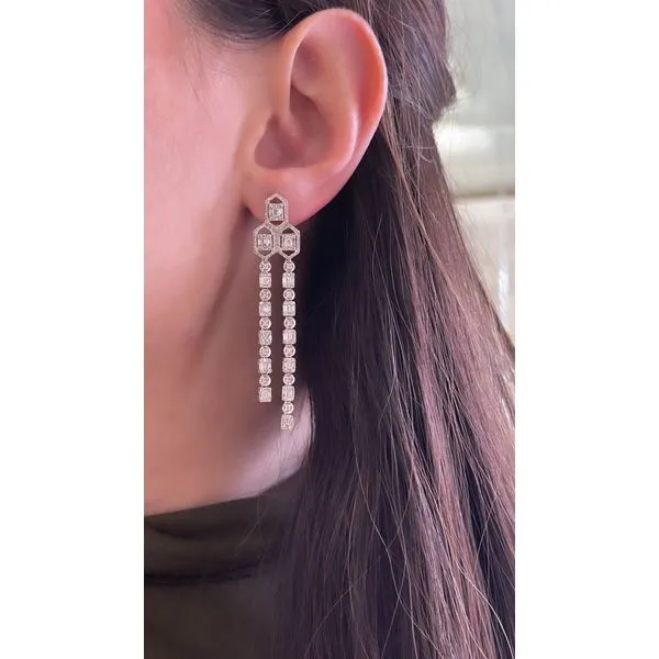 Diamond Earring Mollys Jewelers Brooklyn, NY