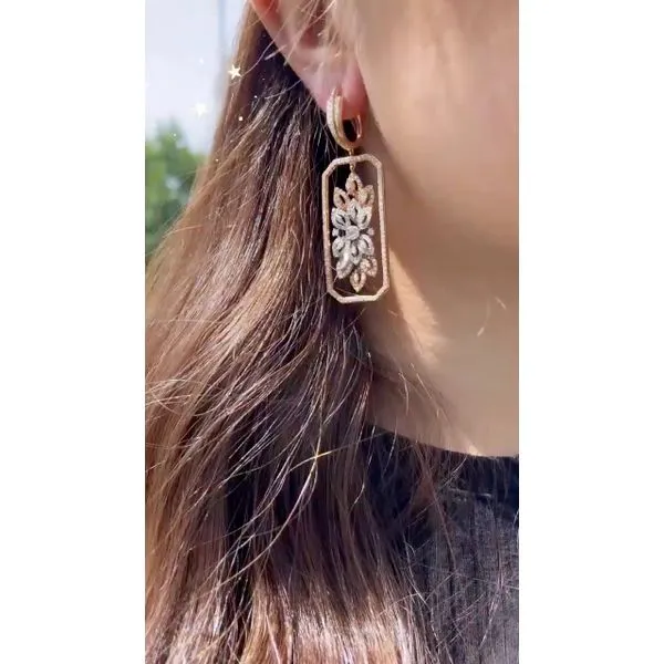 Diamond Earring Mollys Jewelers Brooklyn, NY